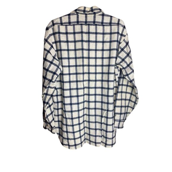 Pendleton Virgin Wool Board Shirt Set of 2 Plaid Long Sleeve Button Up Men’s L U - Picture 6 of 8
